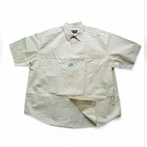 Eddie Bauer Men's Size 2XL Yellow Short Sleeve Shirt